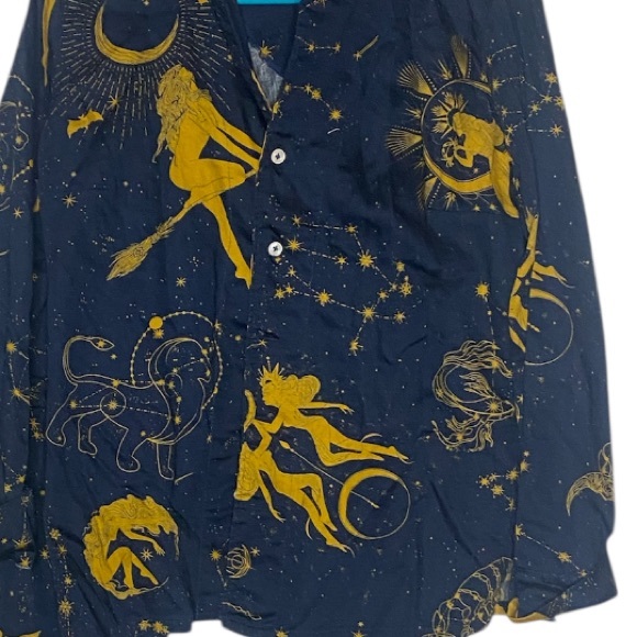 Sin in Linen Heavenly Bodies Pajama Set 
Size S - Picture 2 of 8